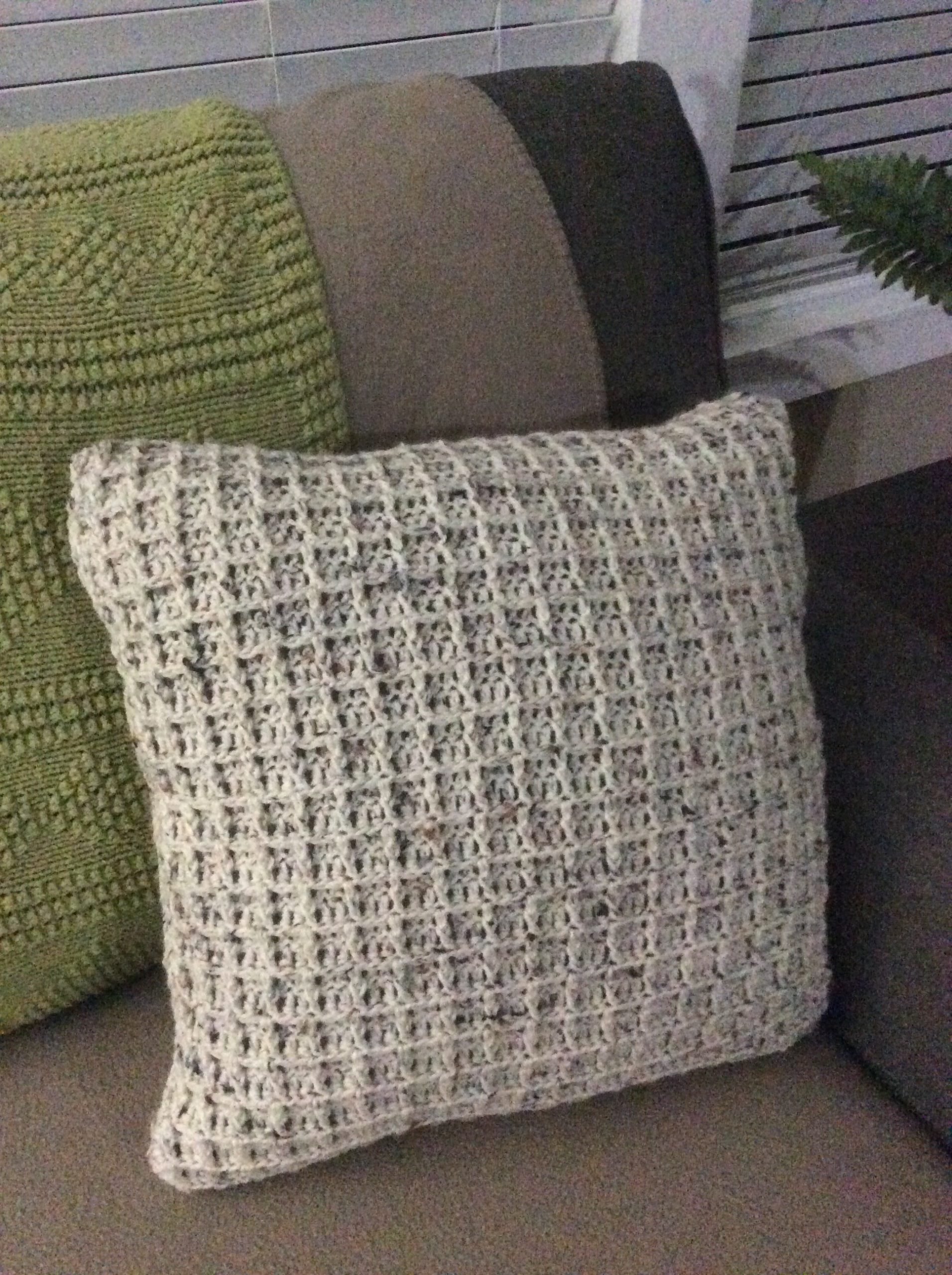 Buttery Soft Waffle Pillow - Crazy Cool Crochet