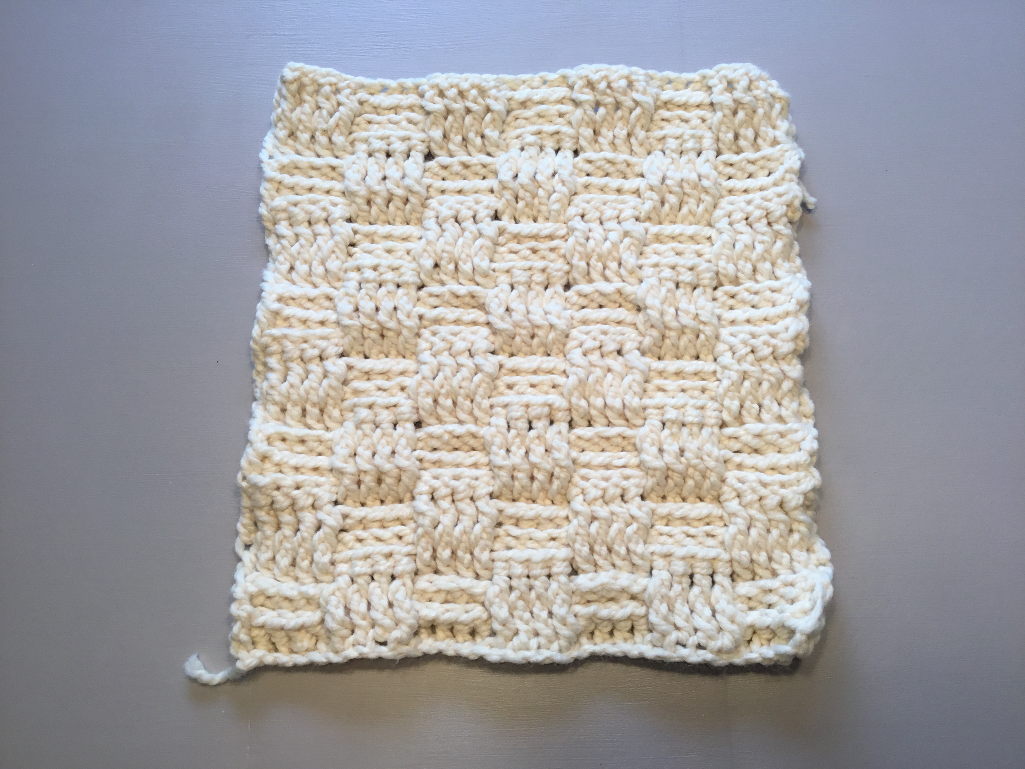 basket weave crochet