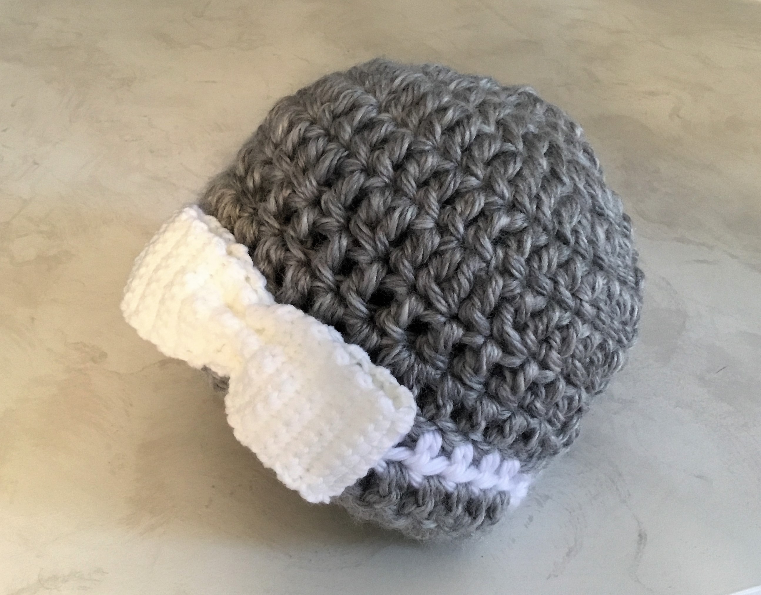 crochet vintage style hat