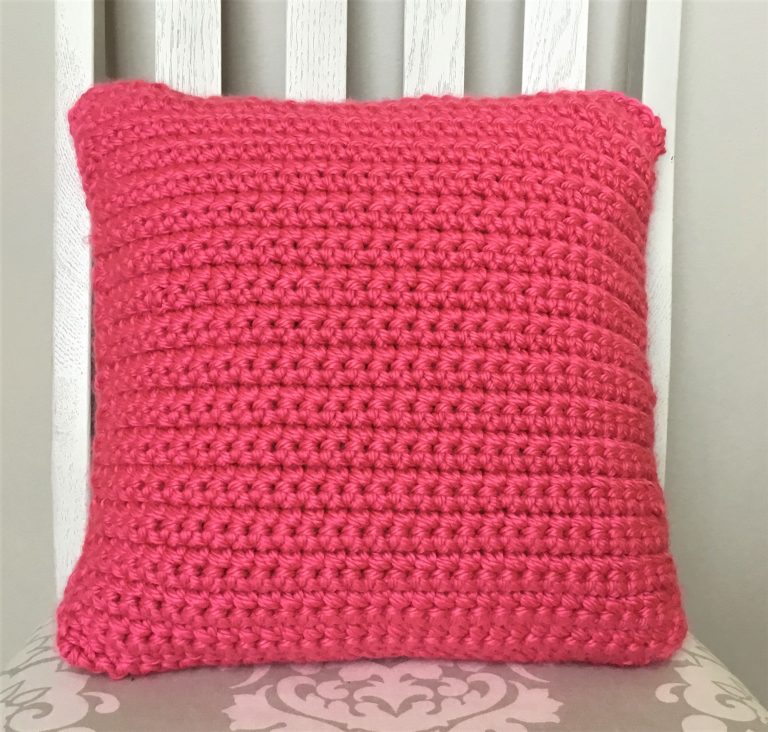 Fluffy Fringe Pillow - Crazy Cool Crochet