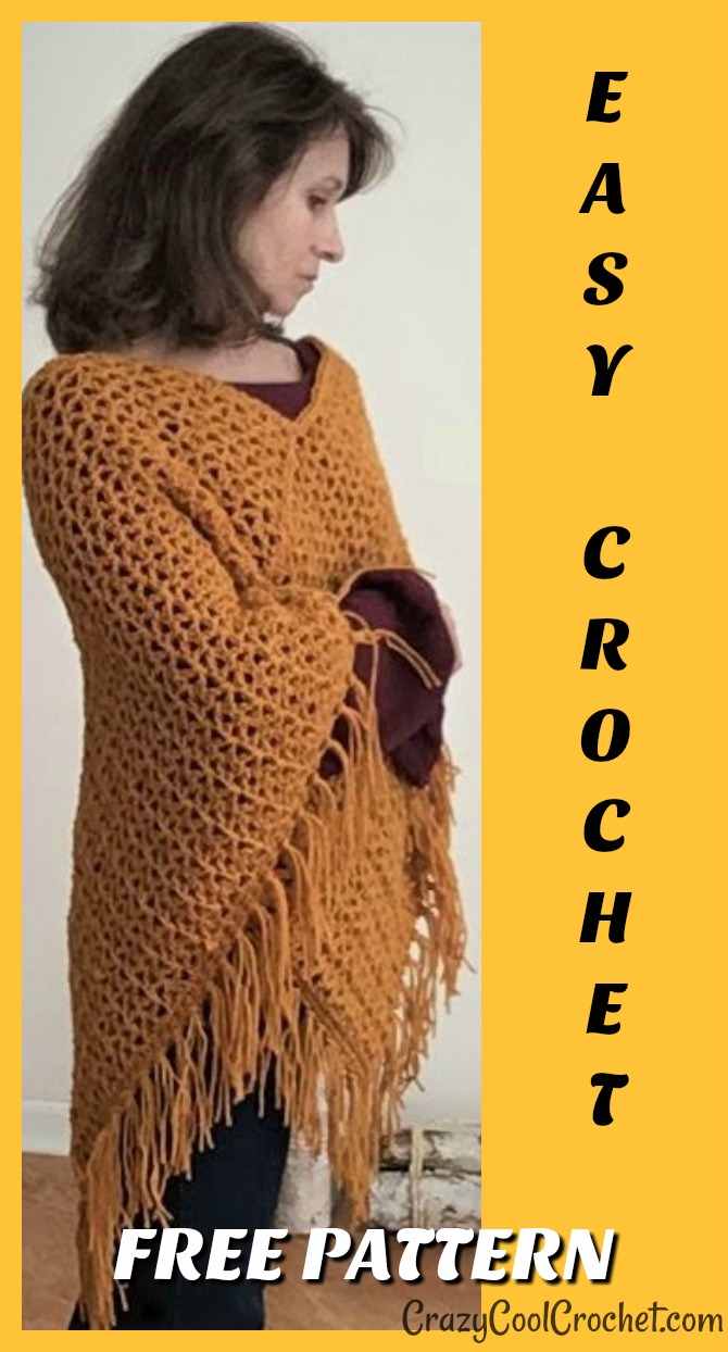easy crochet poncho