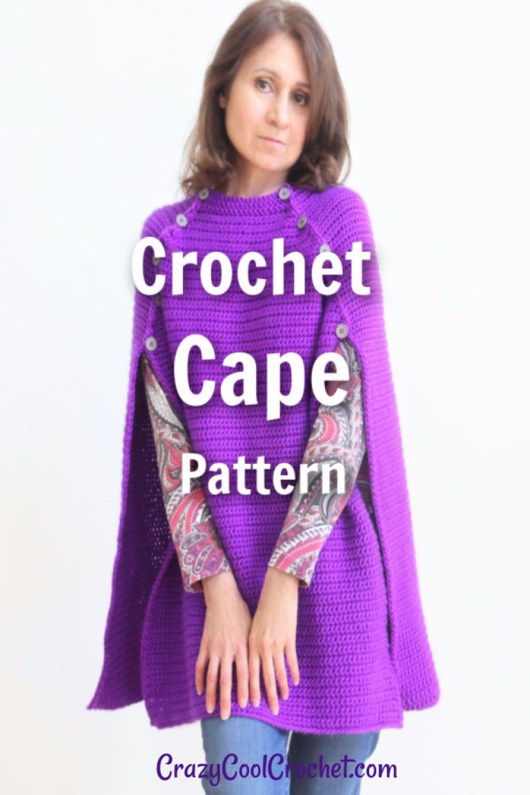 Crochet Top with Puff Sleeves - Crazy Cool Crochet