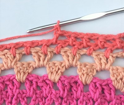 easy crochet summer poncho hdc