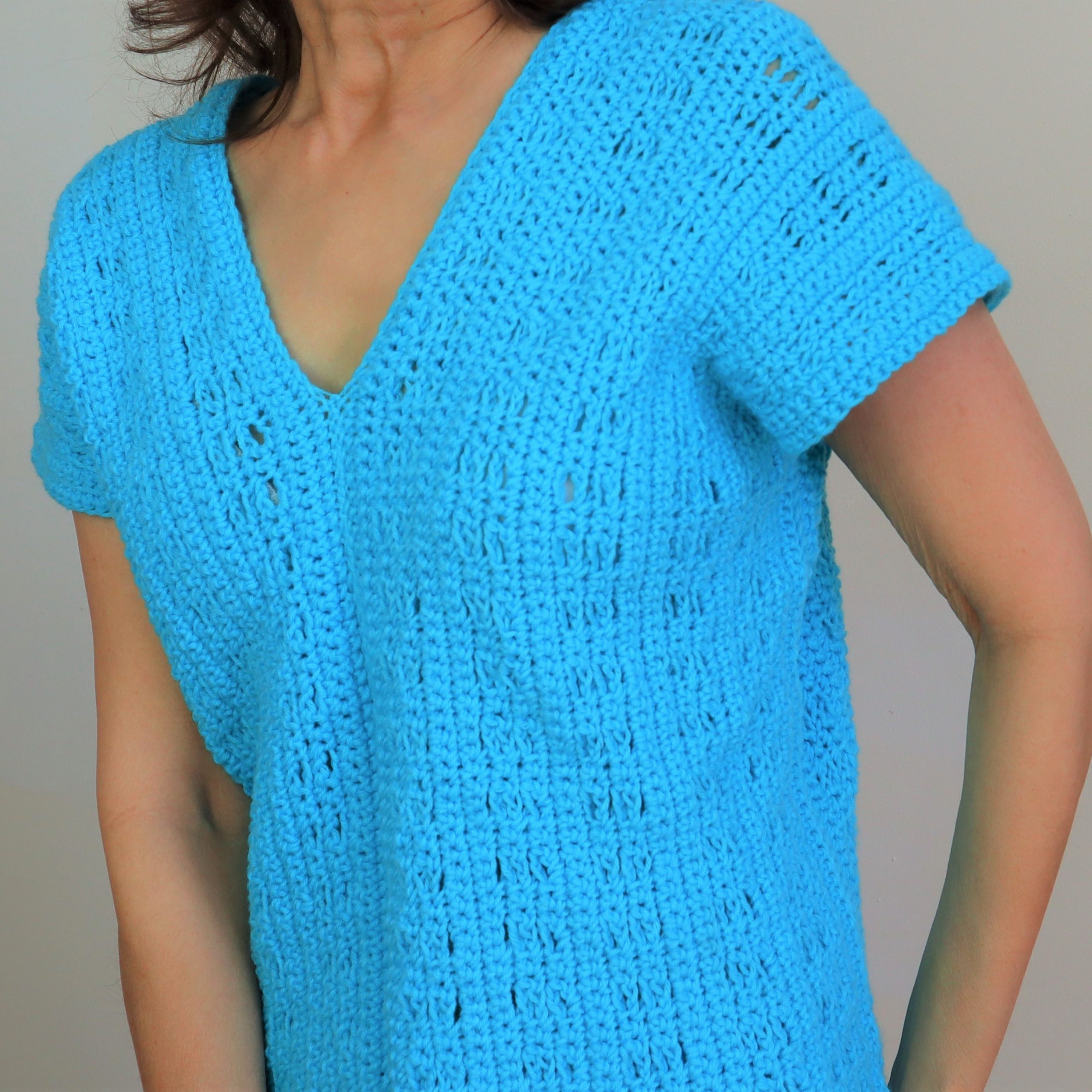 free pattern crochet tee shirt
