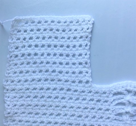 free pattern crochet summer top shoulder