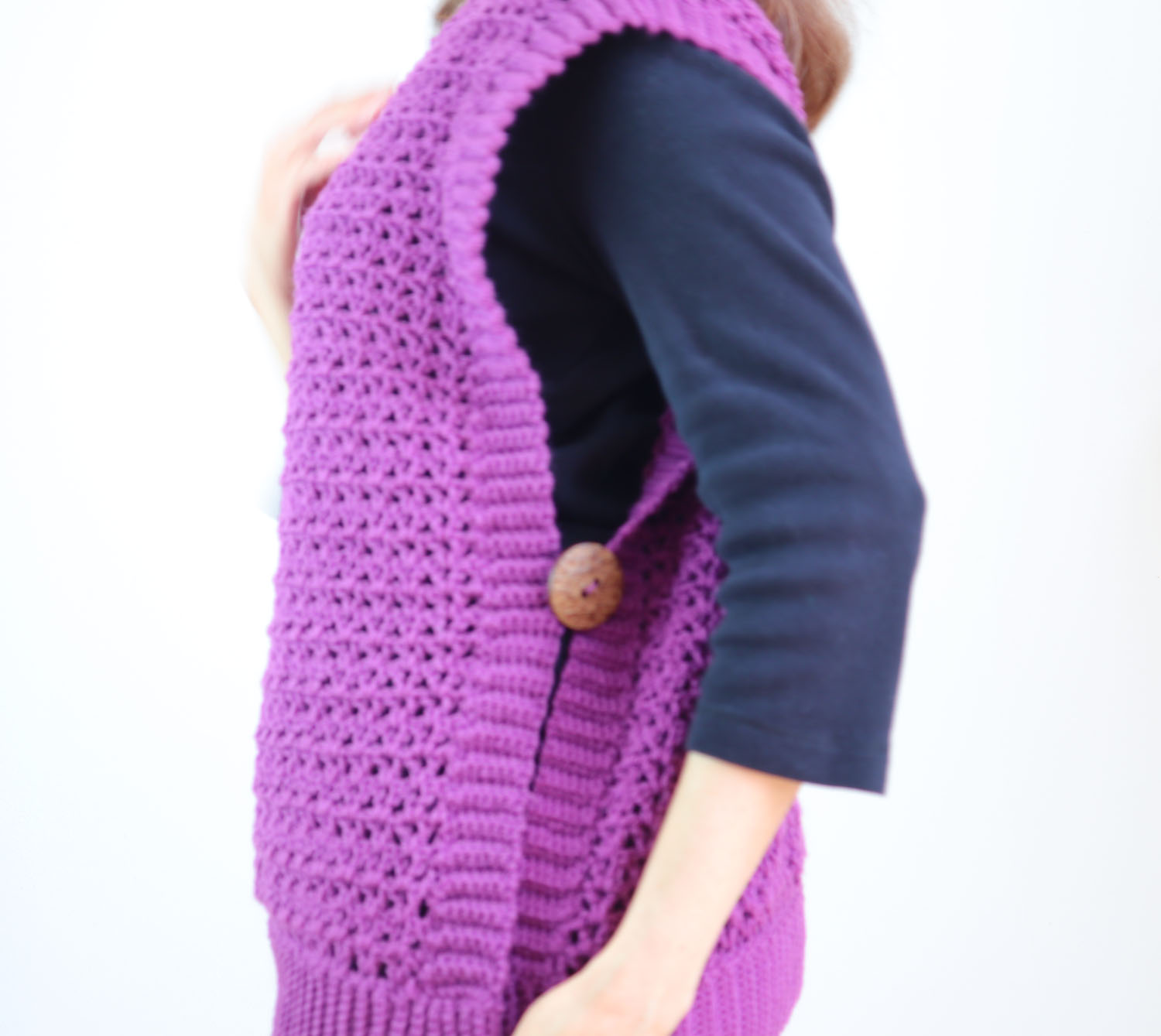 womens crochet tunic