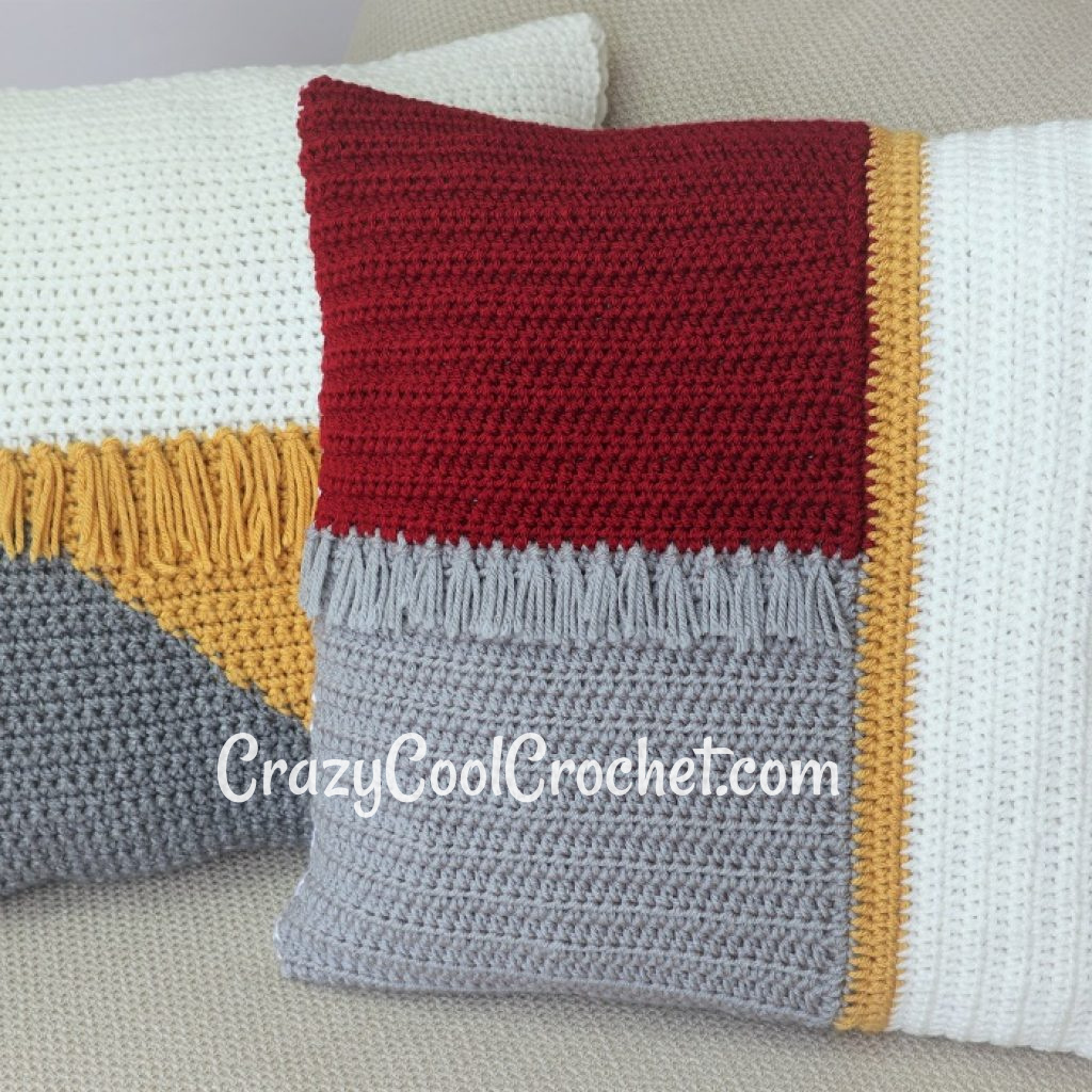 Free Crochet Pillow Cover Pattern - Crazy Cool Crochet