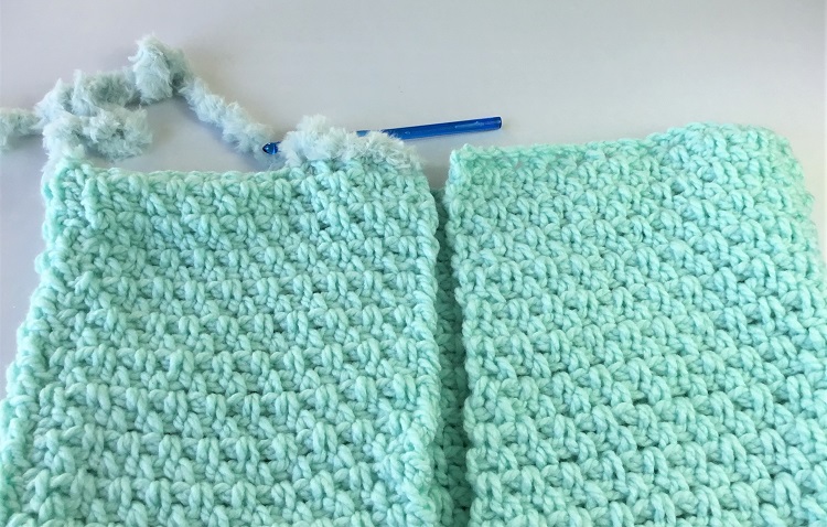 crochet vest bottom border