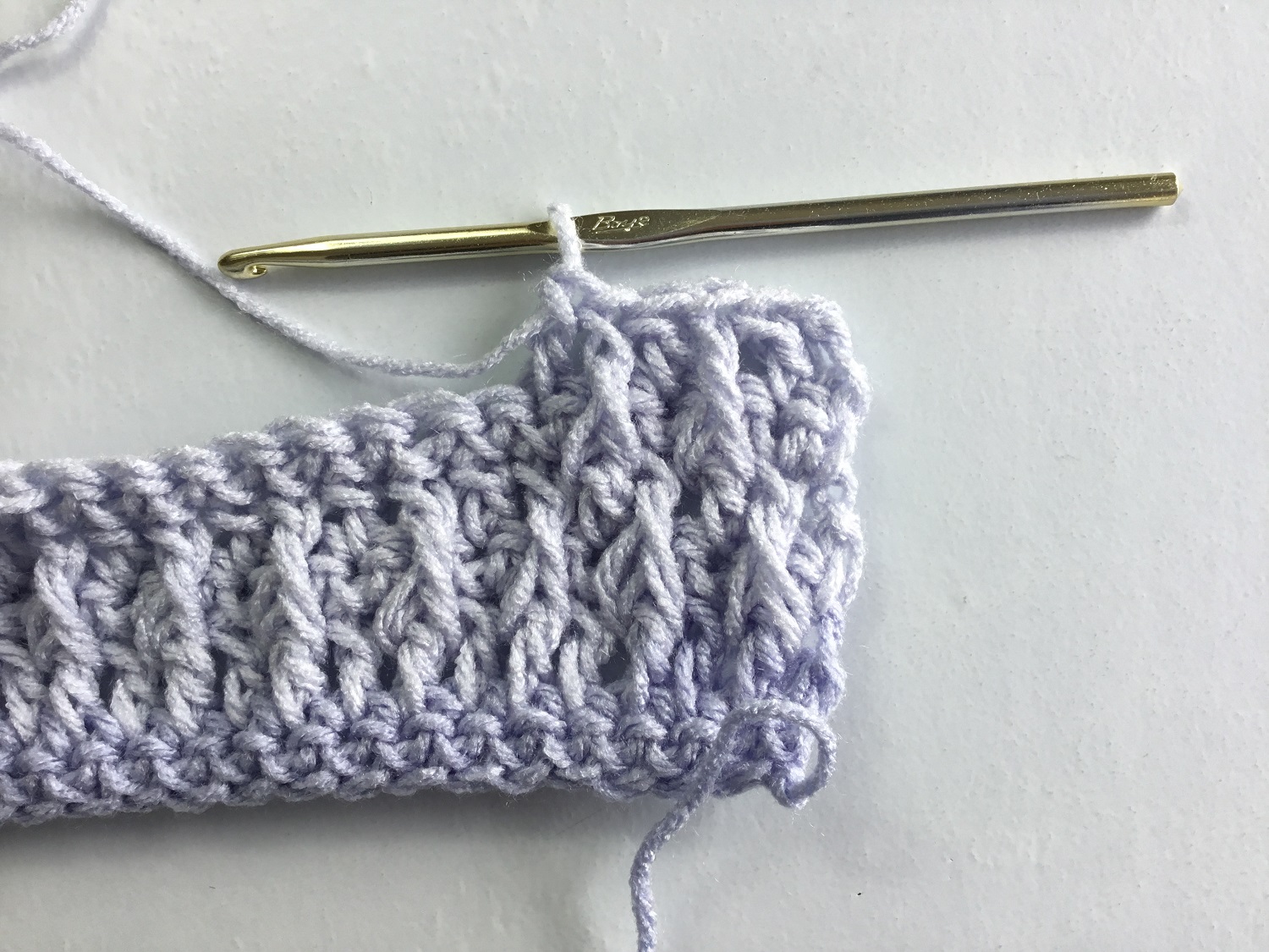 front post double crochet