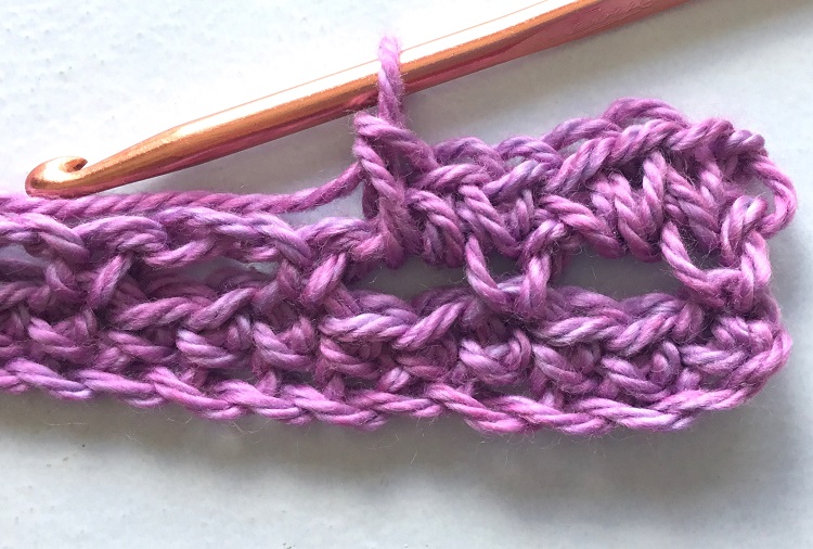 crochet mesh stitch