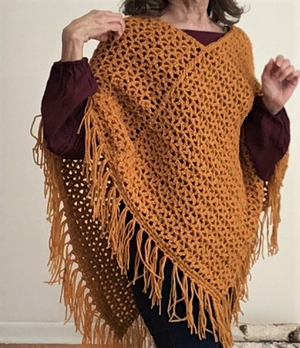 crochet poncho sell craft show