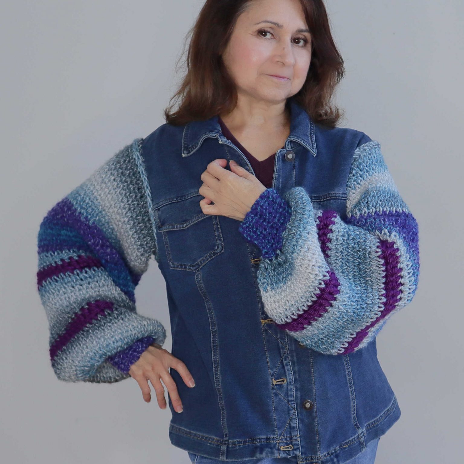 Crochet Denim Jacket Crazy Cool Crochet