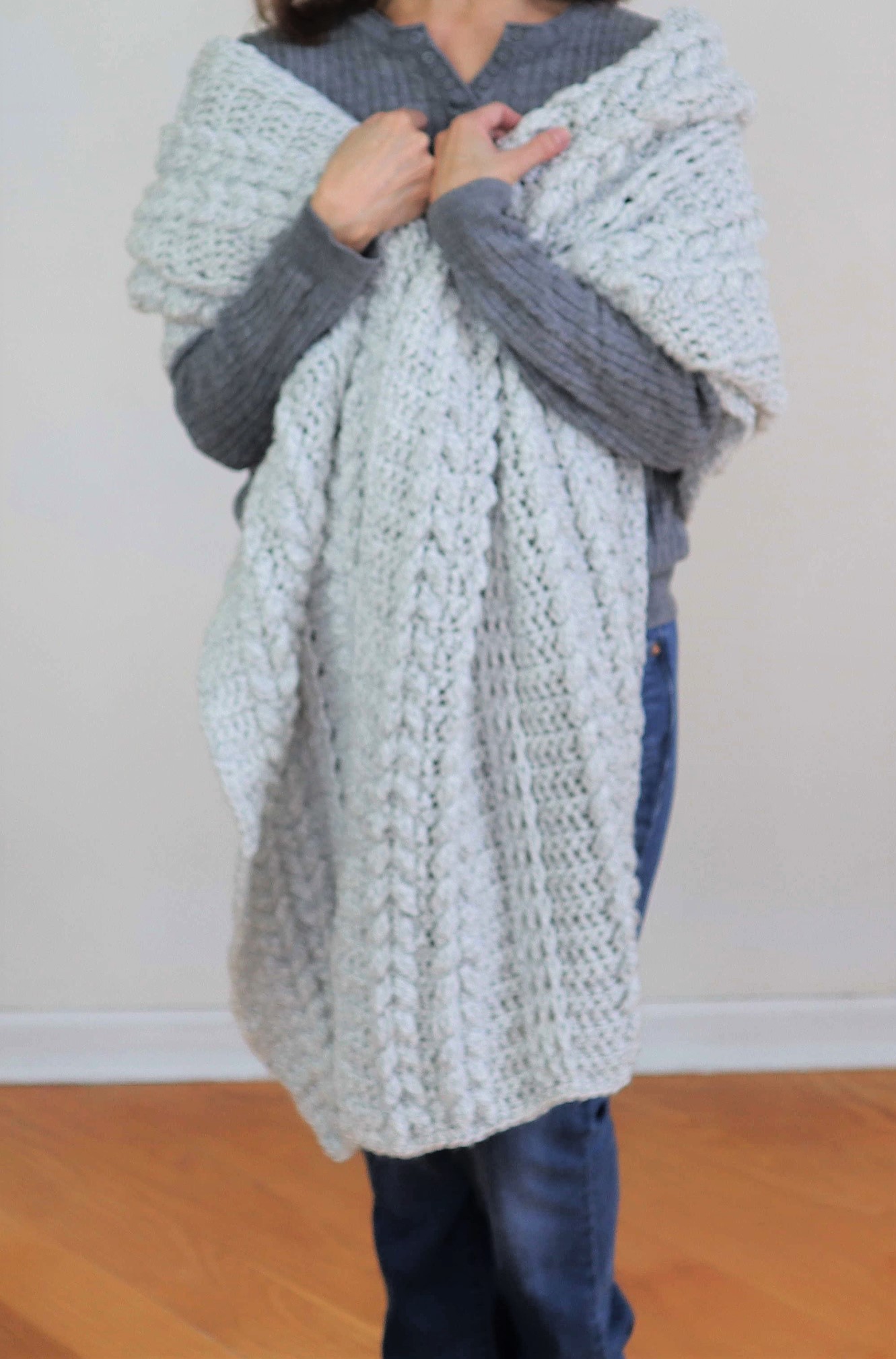 crochet long scarf