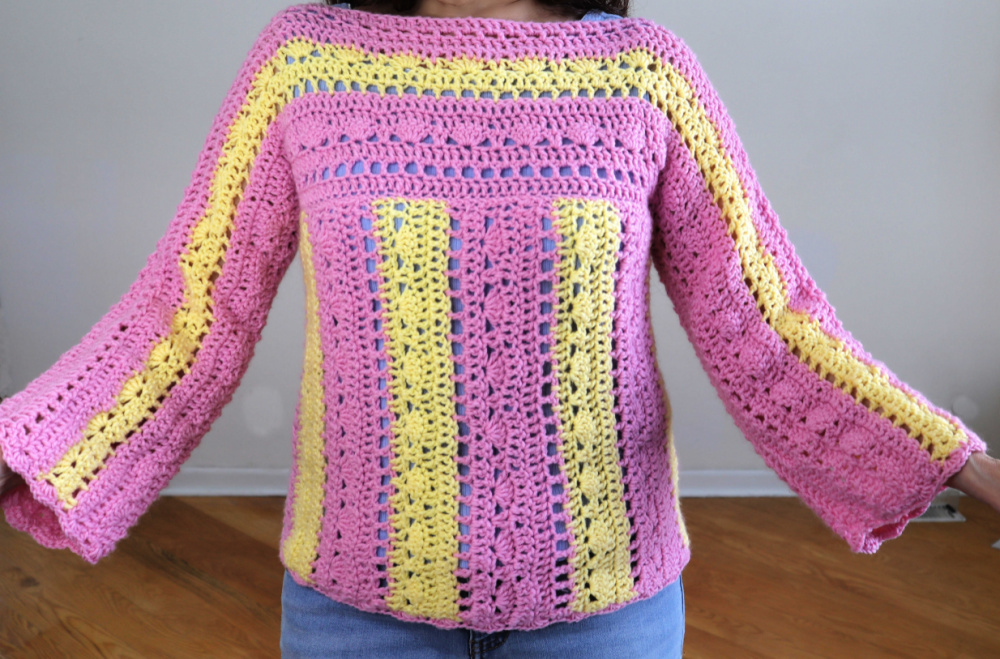 crochet summer top for women