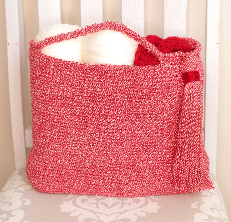 How to Crochet Simple Bag Handles That Don't Stretch Out 