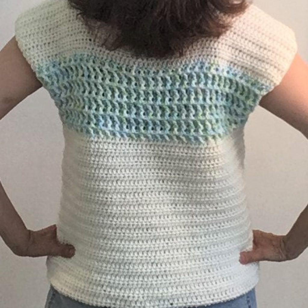 Crochet Easy Spring Summer Top - Crazy Cool Crochet