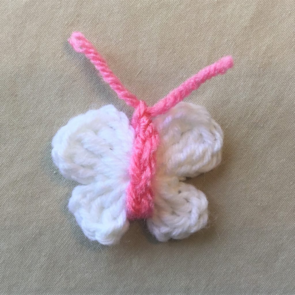 crochet baby poncho butterfly