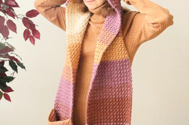 crochet-pocket-scarf-with-hood