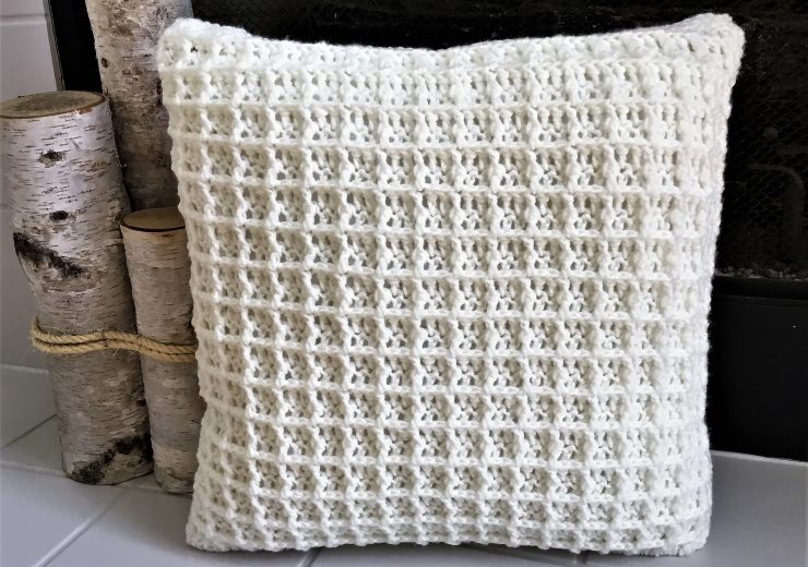 crochet-waffle-stitch-pillow-free-pattern