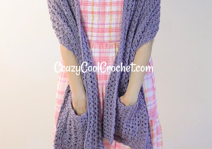 easy-crochet-pocket-shawl-lightweight