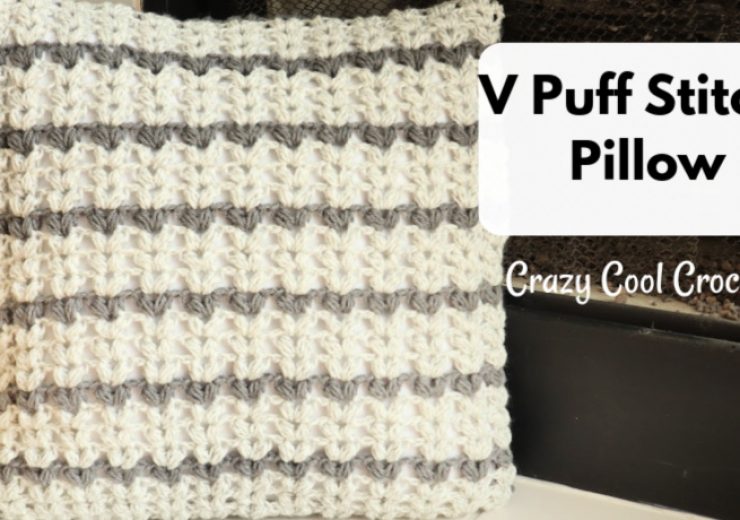 crochet-v-puff-stitch-pillow