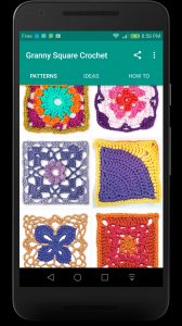 crochet granny square app