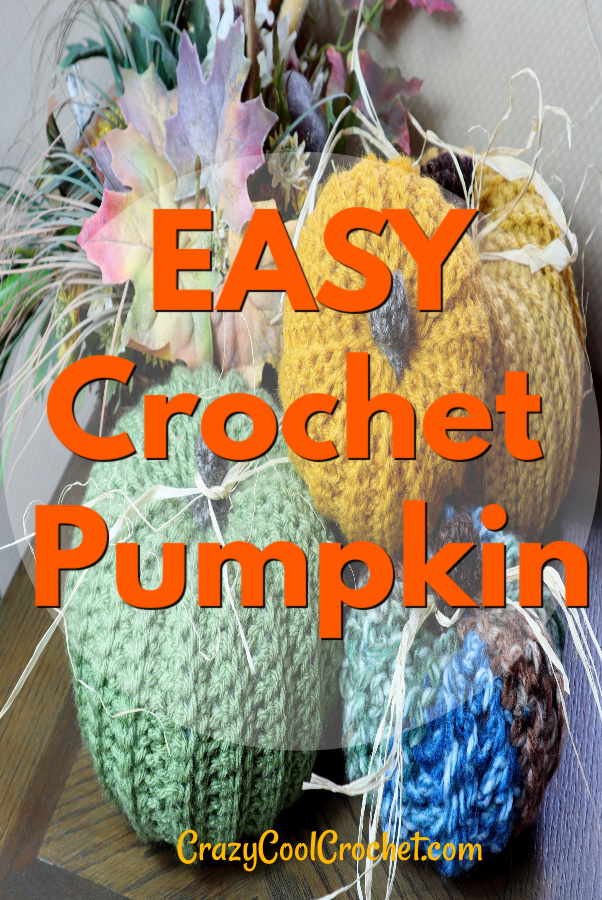 easy crochet pumpkin