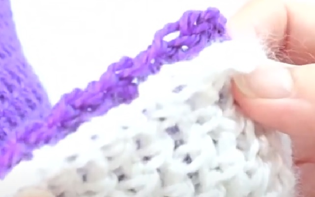 crochet dress side seam
